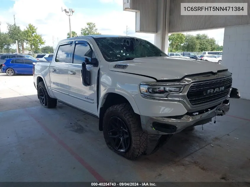 2022 Ram 1500 Limited 4X4 5'7 Box VIN: 1C6SRFHT5NN471384 Lot: 40254743