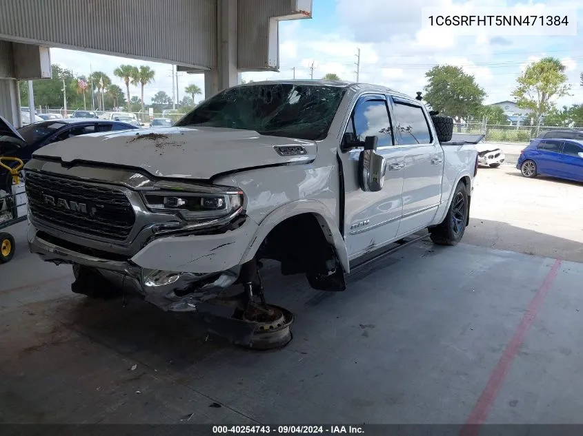 2022 Ram 1500 Limited 4X4 5'7 Box VIN: 1C6SRFHT5NN471384 Lot: 40254743