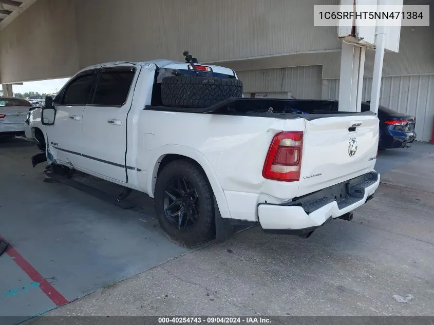 2022 Ram 1500 Limited 4X4 5'7 Box VIN: 1C6SRFHT5NN471384 Lot: 40254743