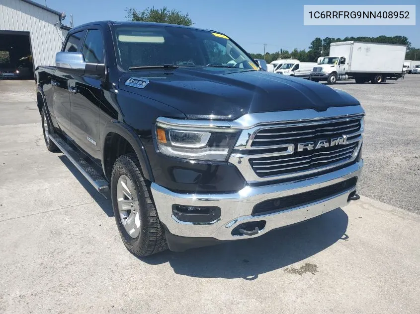 2022 Ram 1500 Laramie 4X4 6'4 Box VIN: 1C6RRFRG9NN408952 Lot: 40257886