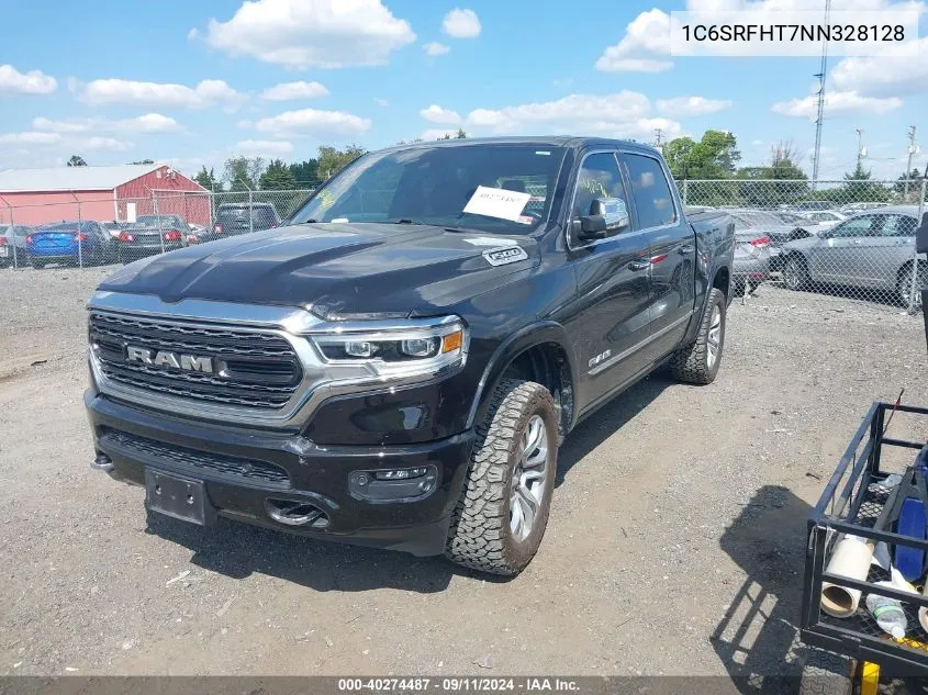 2022 Ram 1500 Limited 4X4 5'7 Box VIN: 1C6SRFHT7NN328128 Lot: 40274487