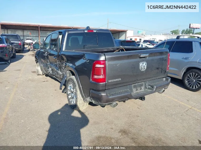 2022 Ram 1500 Laramie VIN: 1C6RREJM2NN442422 Lot: 40321791