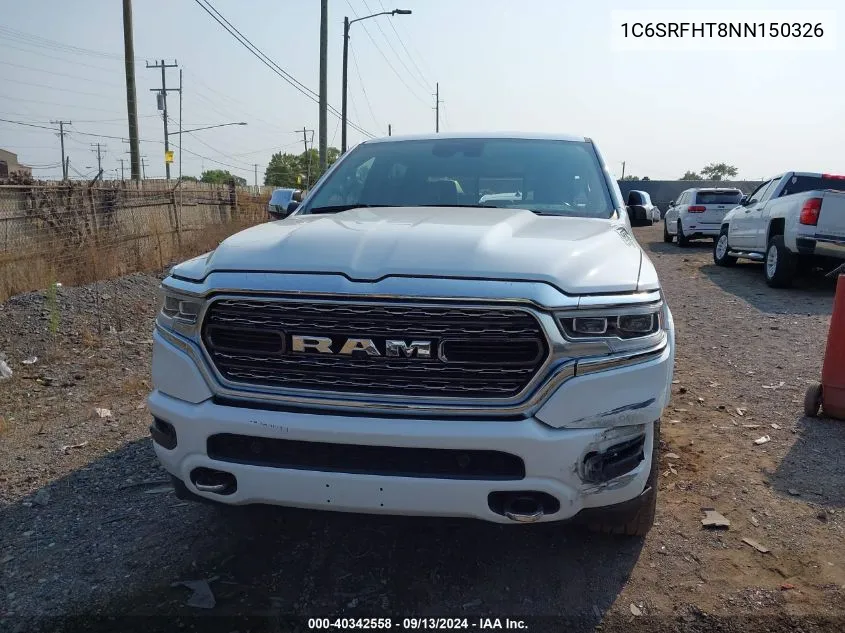 2022 Ram 1500 Limited 4X4 5'7 Box VIN: 1C6SRFHT8NN150326 Lot: 40342558