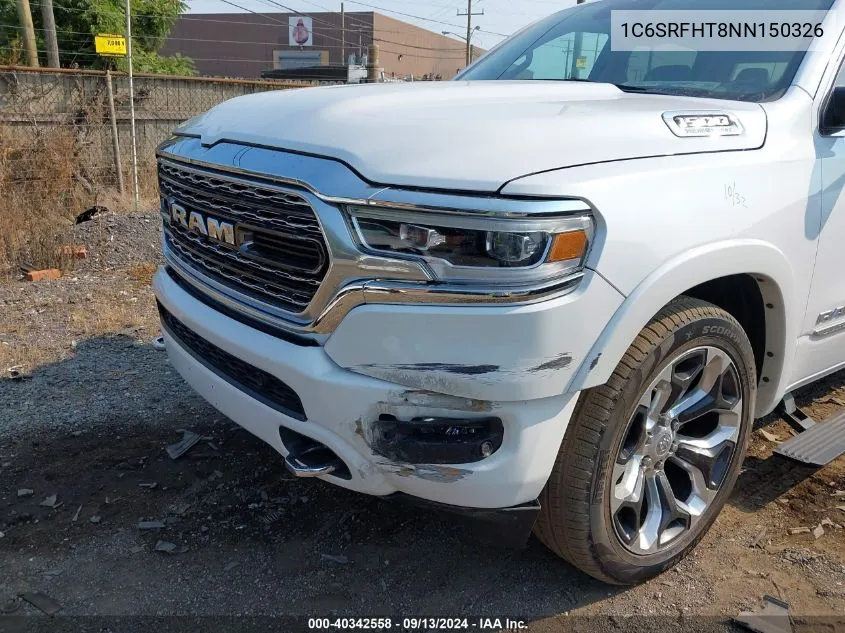 2022 Ram 1500 Limited 4X4 5'7 Box VIN: 1C6SRFHT8NN150326 Lot: 40342558