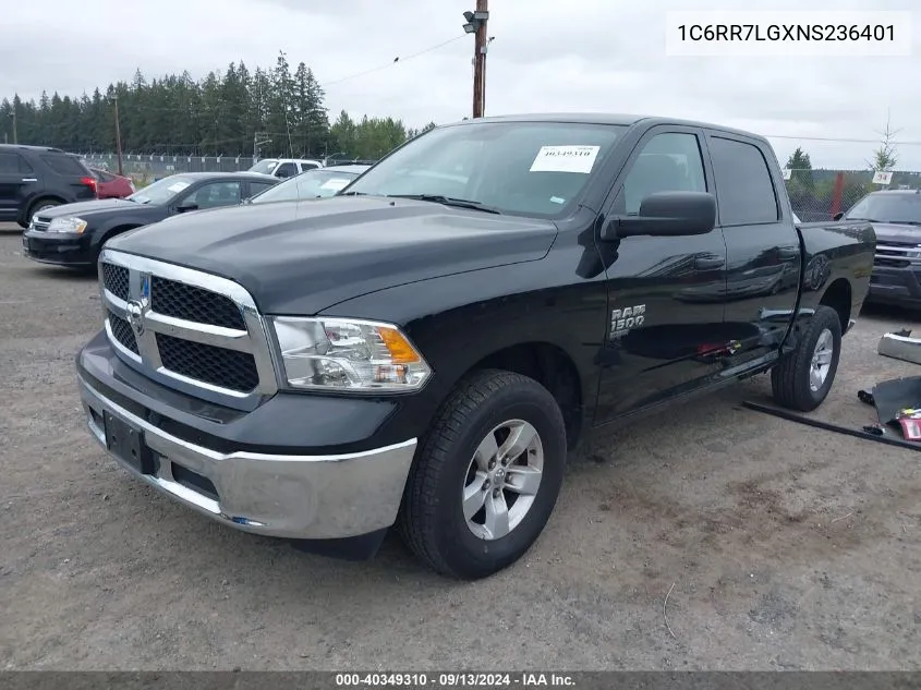 2022 Ram 1500 Classic Slt 4X4 5'7 Box VIN: 1C6RR7LGXNS236401 Lot: 40349310