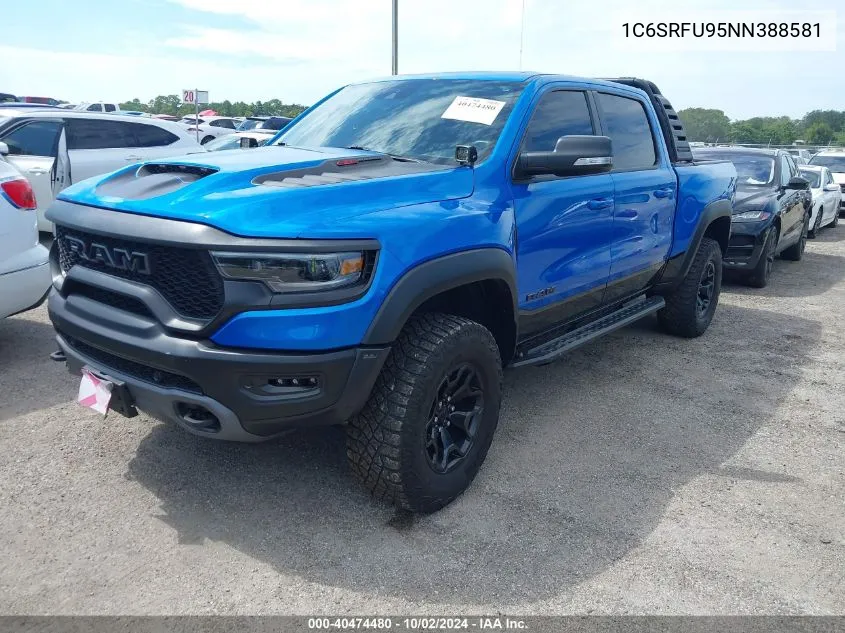 2022 Ram 1500 Trx VIN: 1C6SRFU95NN388581 Lot: 40474480