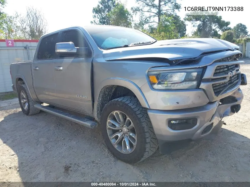 2022 Ram 1500 Laramie 4X2 5'7 Box VIN: 1C6RREJT9NN173388 Lot: 40480084