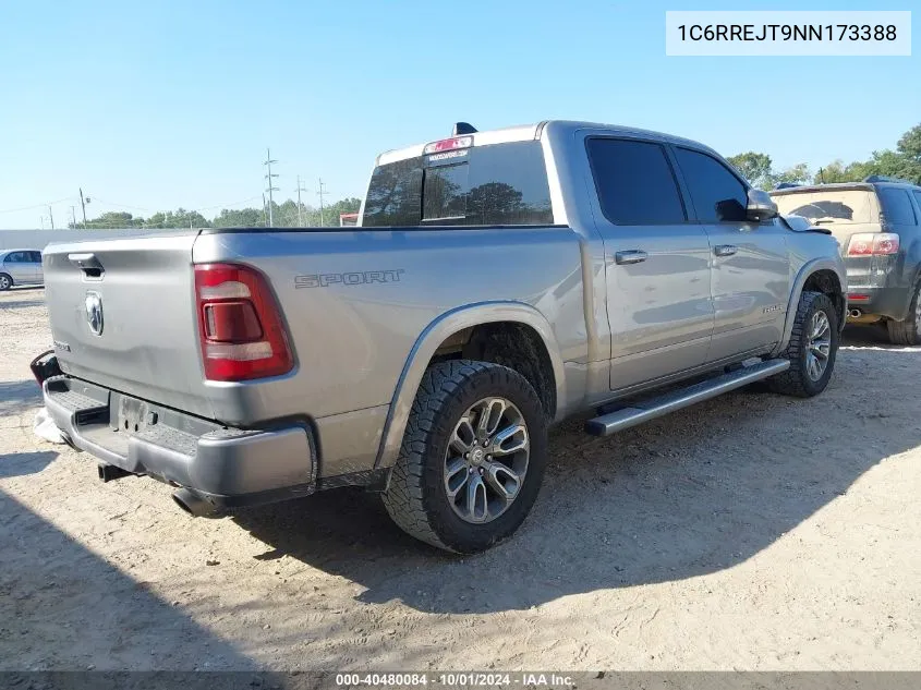 2022 Ram 1500 Laramie 4X2 5'7 Box VIN: 1C6RREJT9NN173388 Lot: 40480084