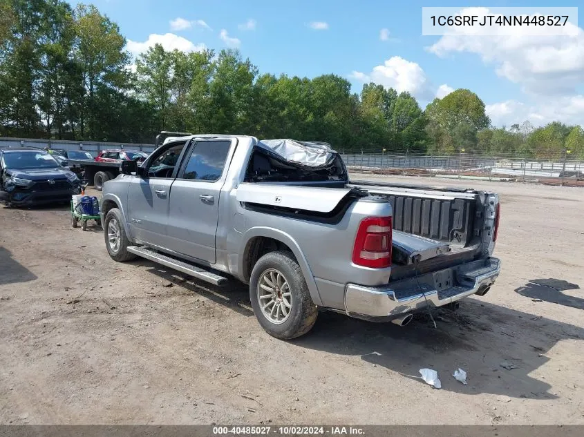 2022 Ram 1500 Laramie 4X4 5'7 Box VIN: 1C6SRFJT4NN448527 Lot: 40485027