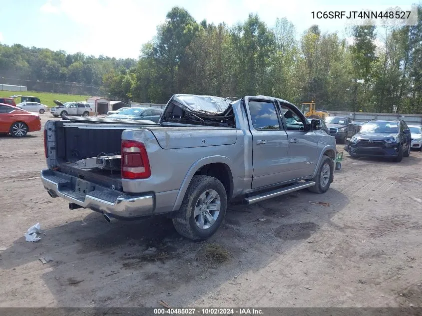 2022 Ram 1500 Laramie 4X4 5'7 Box VIN: 1C6SRFJT4NN448527 Lot: 40485027