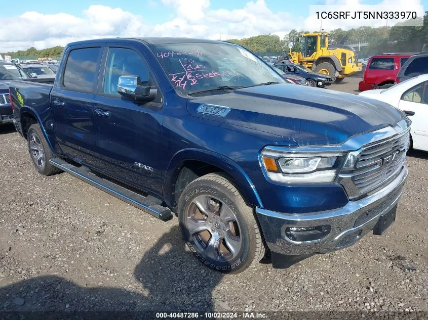 2022 Ram 1500 Laramie 4X4 5'7 Box VIN: 1C6SRFJT5NN333970 Lot: 40487286