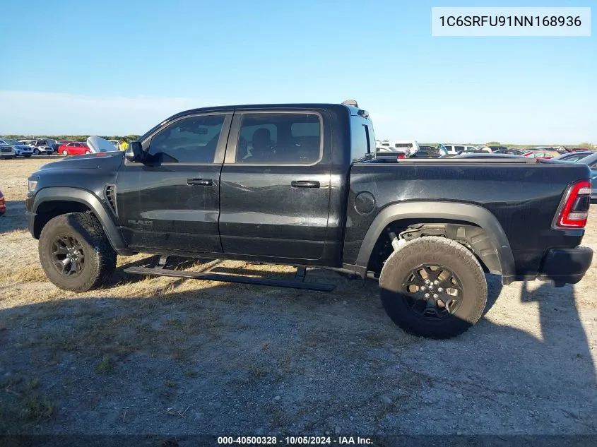 2022 Ram 1500 Trx VIN: 1C6SRFU91NN168936 Lot: 40500328