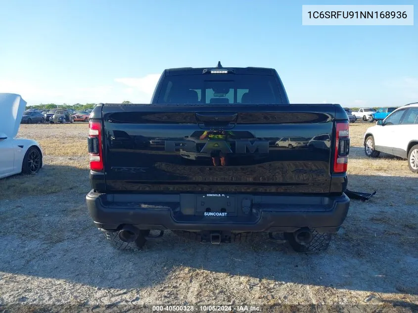 2022 Ram 1500 Trx VIN: 1C6SRFU91NN168936 Lot: 40500328