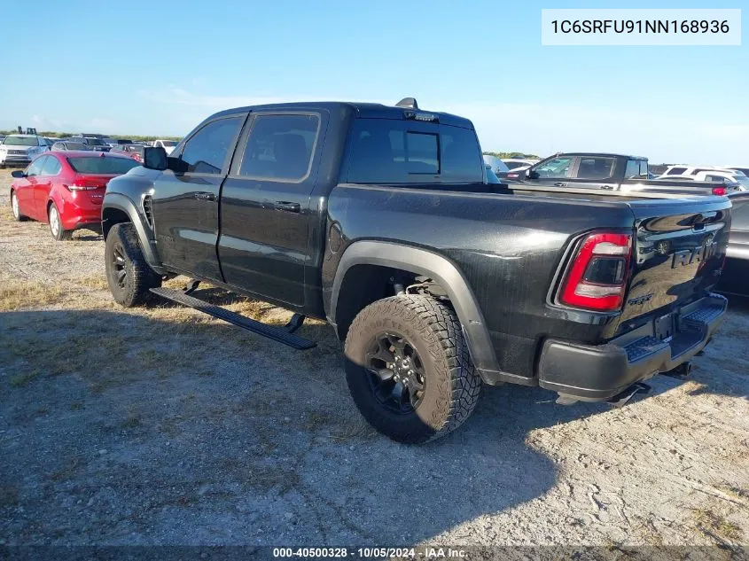 2022 Ram 1500 Trx VIN: 1C6SRFU91NN168936 Lot: 40500328