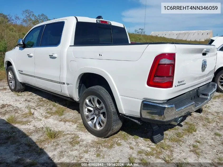 2022 Ram 1500 Limited 4X2 5'7 Box VIN: 1C6RREHT4NN346059 Lot: 40502543