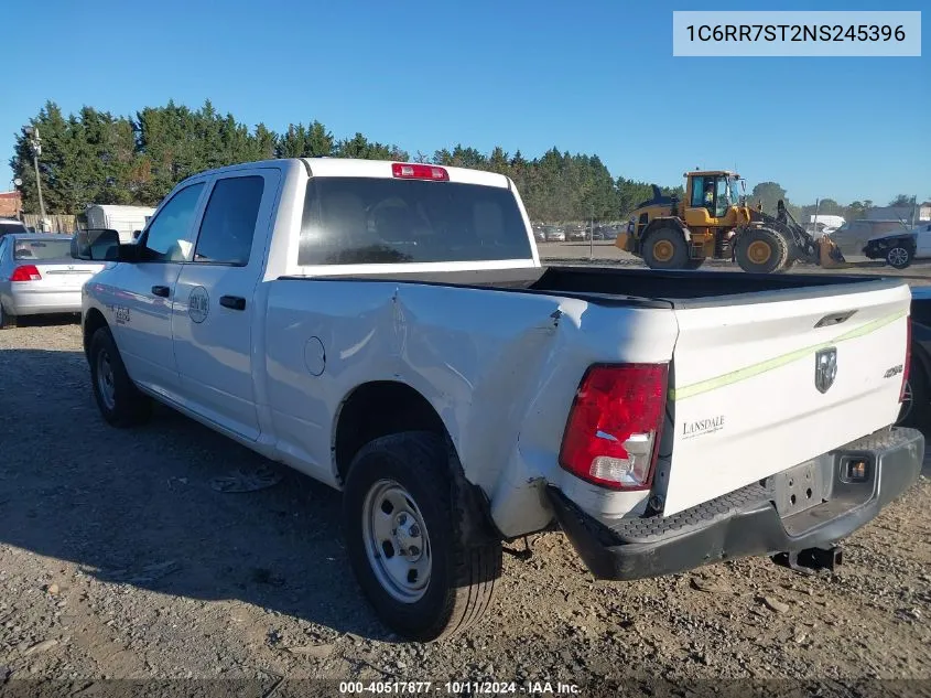 2022 Ram 1500 Classic Tradesman 4X4 6'4 Box VIN: 1C6RR7ST2NS245396 Lot: 40517877