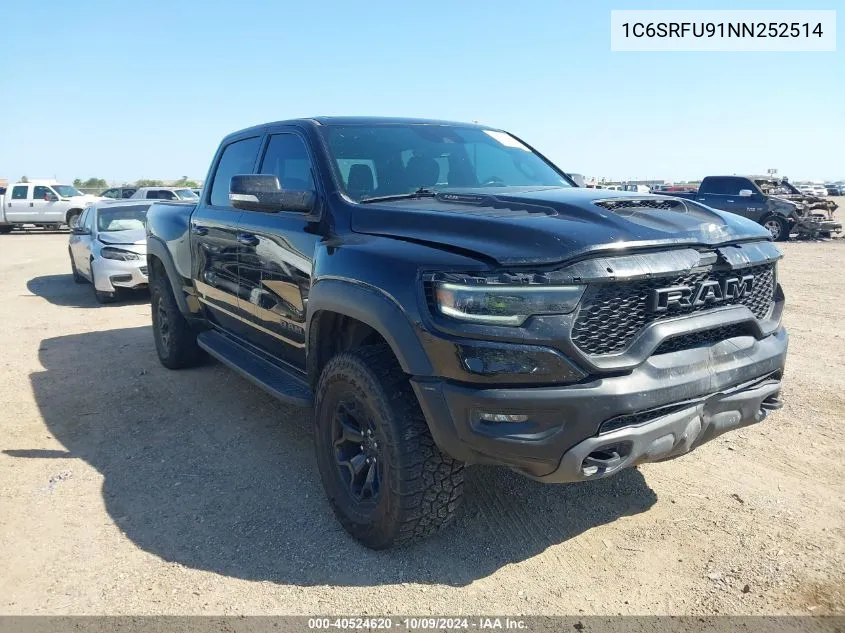 2022 Ram 1500 Trx VIN: 1C6SRFU91NN252514 Lot: 40524620