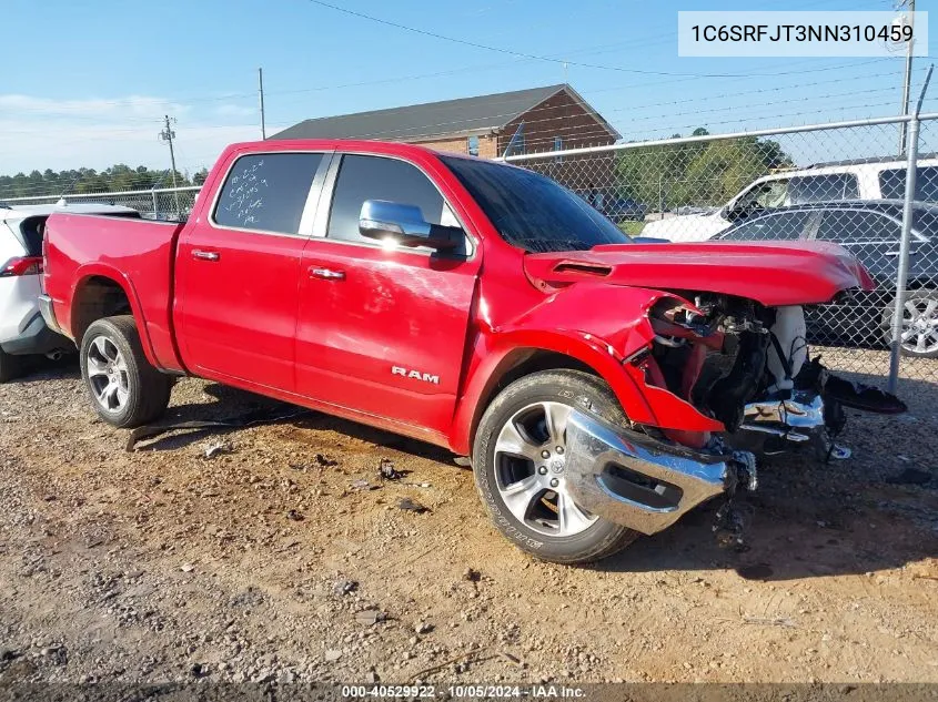 2022 Ram 1500 Laramie VIN: 1C6SRFJT3NN310459 Lot: 40529922