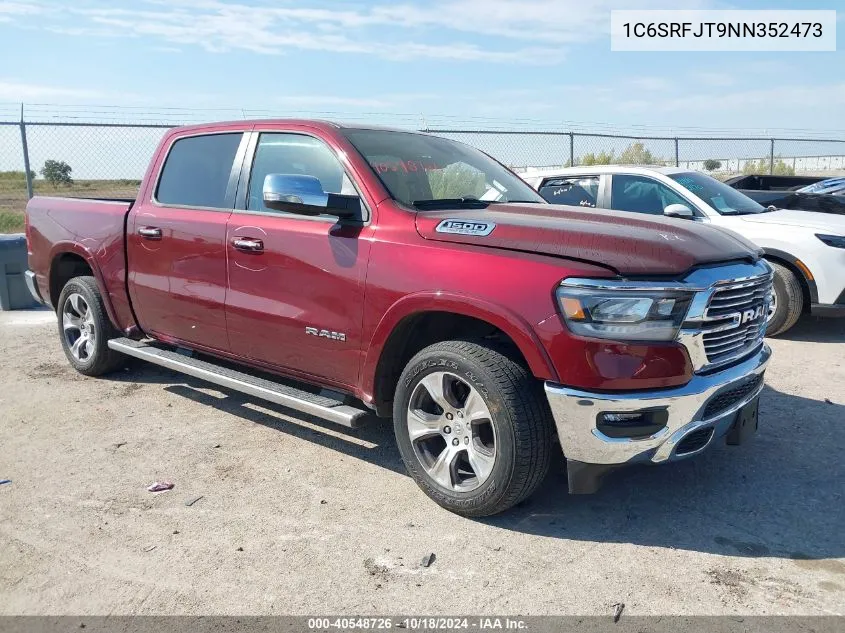 2022 Ram 1500 Laramie 4X4 5'7 Box VIN: 1C6SRFJT9NN352473 Lot: 40548726