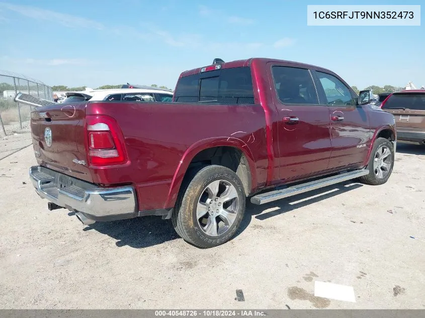 2022 Ram 1500 Laramie 4X4 5'7 Box VIN: 1C6SRFJT9NN352473 Lot: 40548726