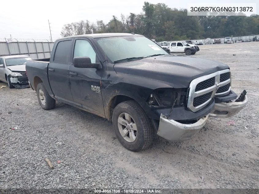 2022 Ram 1500 Classic Tradesman VIN: 3C6RR7KG6NG313872 Lot: 40557838