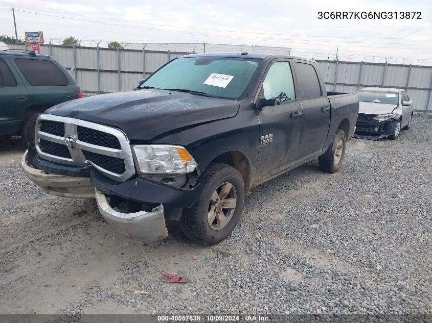 2022 Ram 1500 Classic Tradesman VIN: 3C6RR7KG6NG313872 Lot: 40557838