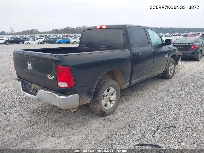 2022 Ram 1500 Classic Tradesman VIN: 3C6RR7KG6NG313872 Lot: 40557838