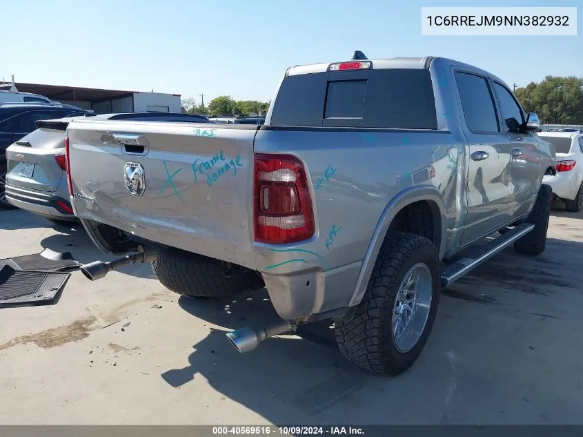 2022 Ram 1500 Laramie 4X2 5'7 Box VIN: 1C6RREJM9NN382932 Lot: 40569516