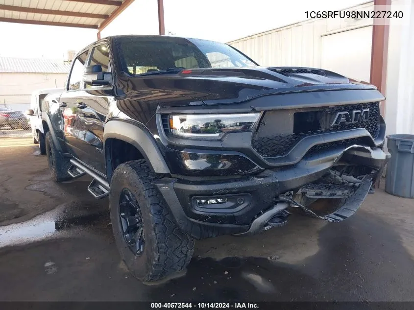 2022 Ram 1500 Trx VIN: 1C6SRFU98NN227240 Lot: 40572544