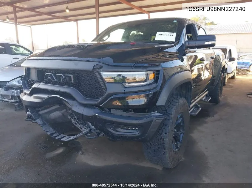 2022 Ram 1500 Trx VIN: 1C6SRFU98NN227240 Lot: 40572544