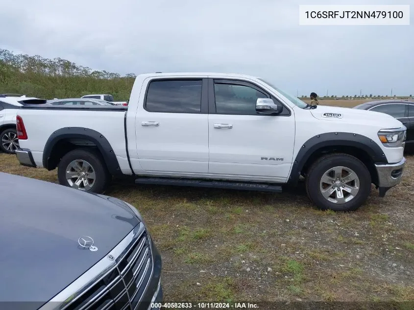 2022 Ram 1500 Laramie 4X4 5'7 Box VIN: 1C6SRFJT2NN479100 Lot: 40582633