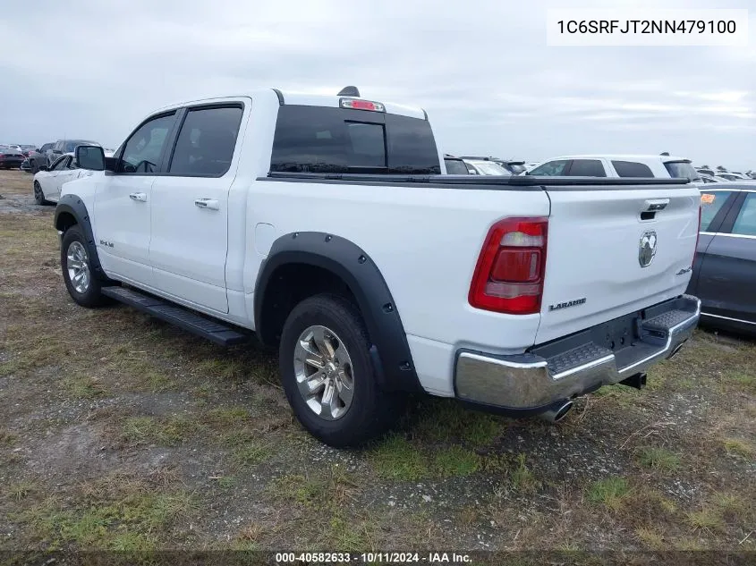 2022 Ram 1500 Laramie 4X4 5'7 Box VIN: 1C6SRFJT2NN479100 Lot: 40582633