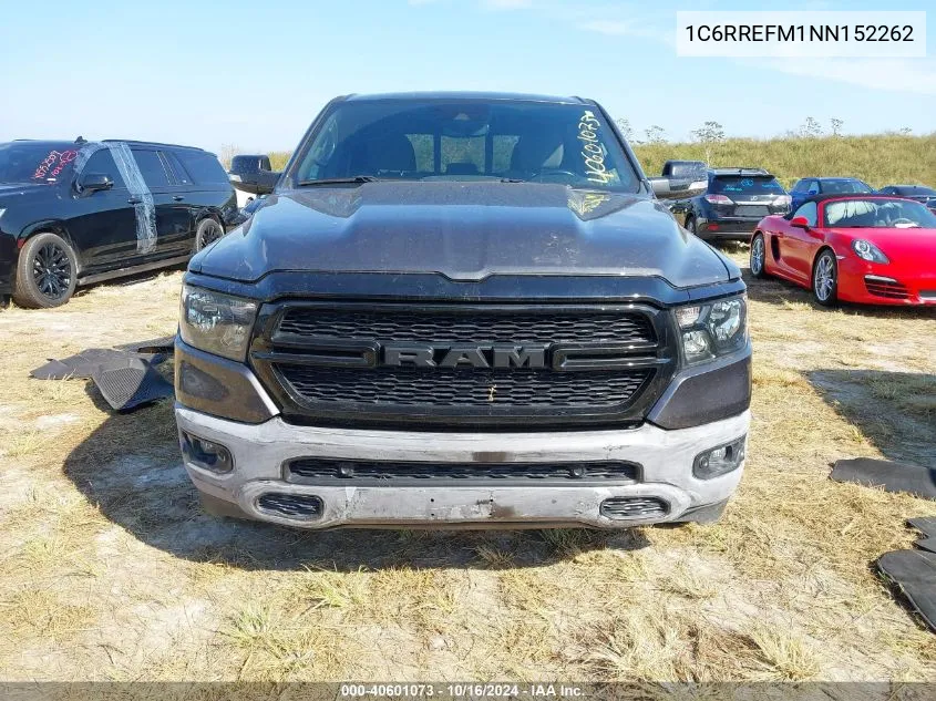 2022 Ram 1500 Big Horn 4X2 5'7 Box VIN: 1C6RREFM1NN152262 Lot: 40601073