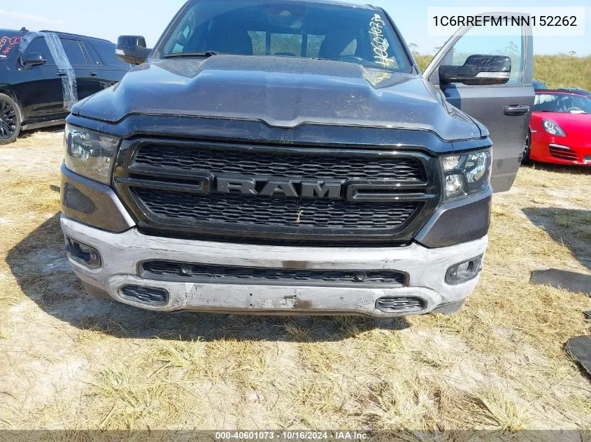 2022 Ram 1500 Big Horn 4X2 5'7 Box VIN: 1C6RREFM1NN152262 Lot: 40601073