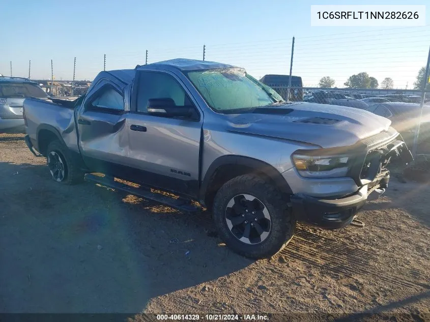 2022 Ram 1500 Rebel VIN: 1C6SRFLT1NN282626 Lot: 40614329