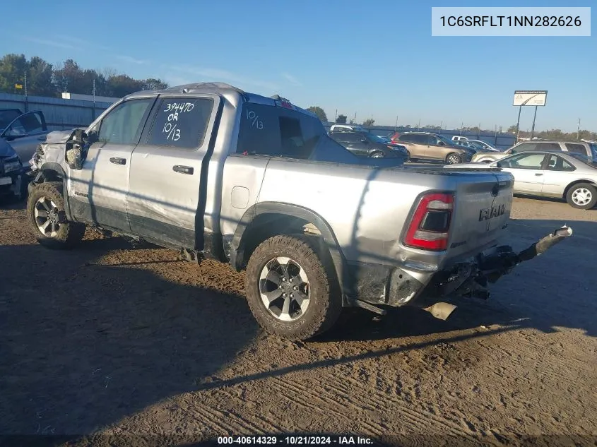 2022 Ram 1500 Rebel VIN: 1C6SRFLT1NN282626 Lot: 40614329