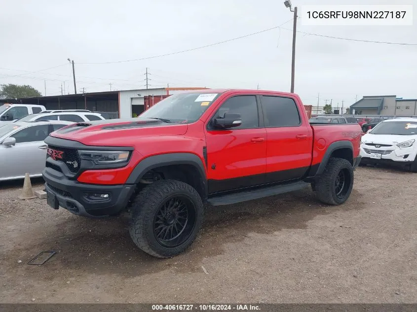 2022 Ram 1500 Trx 4X4 5'7 Box VIN: 1C6SRFU98NN227187 Lot: 40616727