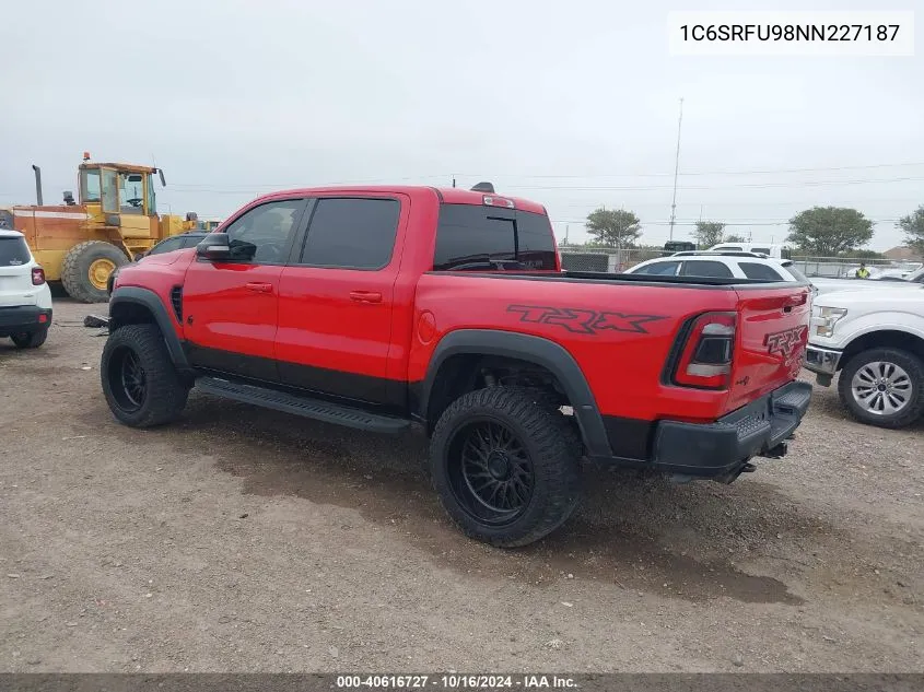 2022 Ram 1500 Trx 4X4 5'7 Box VIN: 1C6SRFU98NN227187 Lot: 40616727