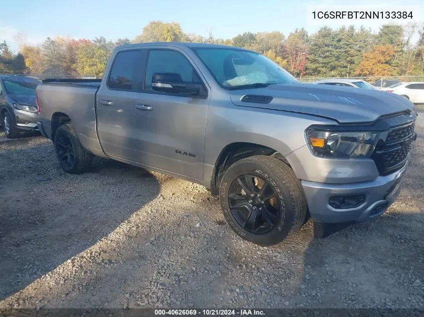 2022 Ram 1500 Big Horn/Lone Star VIN: 1C6SRFBT2NN133384 Lot: 40626069