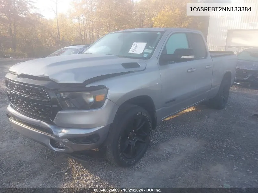 2022 Ram 1500 Big Horn/Lone Star VIN: 1C6SRFBT2NN133384 Lot: 40626069