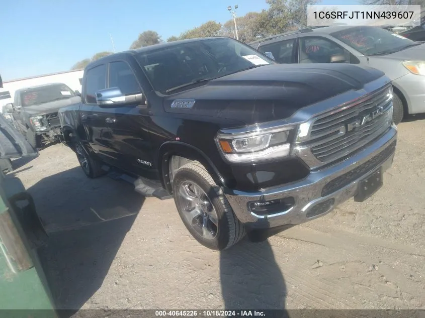 2022 Ram 1500 Laramie 4X4 5'7 Box VIN: 1C6SRFJT1NN439607 Lot: 40645226