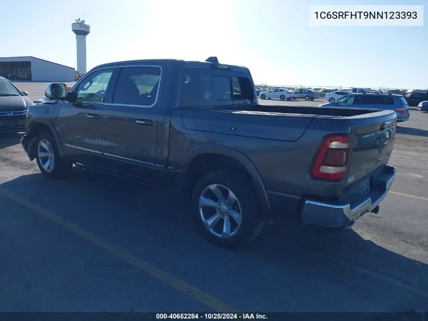 2022 Ram 1500 Limited 4X4 5'7 Box VIN: 1C6SRFHT9NN123393 Lot: 40652284