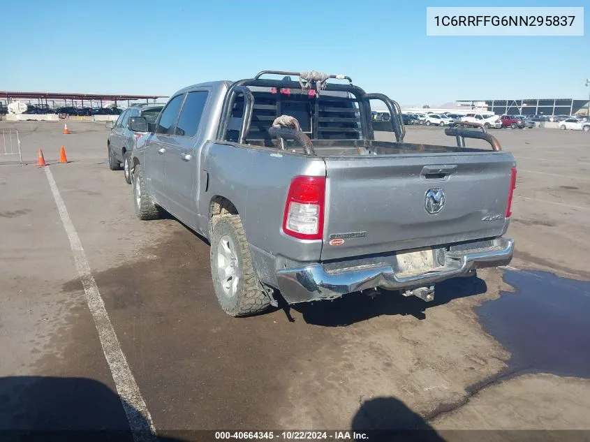 2022 Ram 1500 Big Horn 4X4 5'7 Box VIN: 1C6RRFFG6NN295837 Lot: 40664345