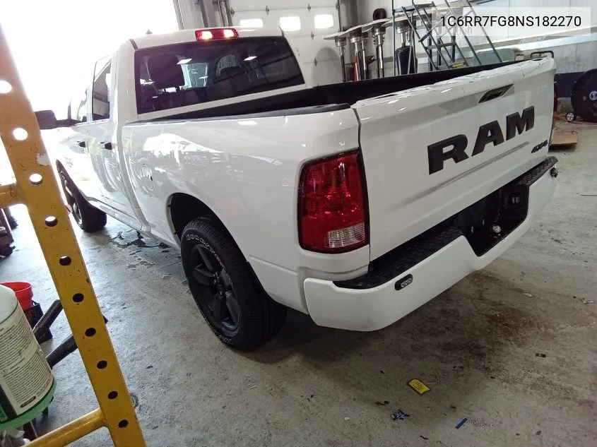 2022 Ram 1500 Classic Tradesman VIN: 1C6RR7FG8NS182270 Lot: 40667847