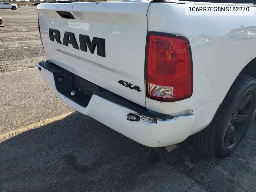 2022 Ram 1500 Classic Tradesman VIN: 1C6RR7FG8NS182270 Lot: 40667847