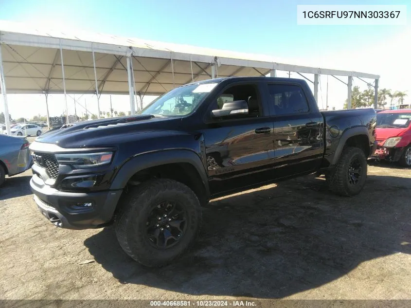 2022 Ram 1500 Trx 4X4 5'7 Box VIN: 1C6SRFU97NN303367 Lot: 40668581