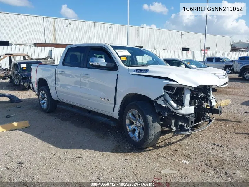 2022 Ram 1500 Lone Star 4X2 5'7 Box VIN: 1C6RREFG5NN219052 Lot: 40668712