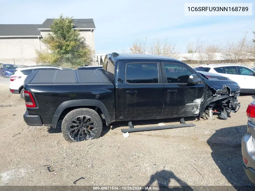 2022 Ram 1500 Trx VIN: 1C6SRFU93NN168789 Lot: 40671534