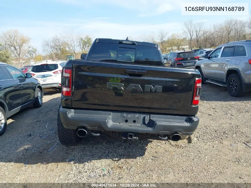 2022 Ram 1500 Trx VIN: 1C6SRFU93NN168789 Lot: 40671534