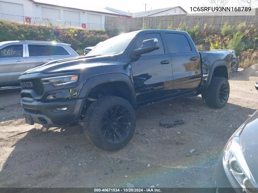 2022 Ram 1500 Trx VIN: 1C6SRFU93NN168789 Lot: 40671534